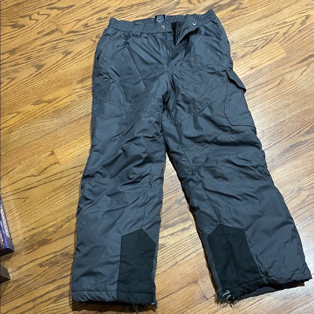 Kid’s Black Insulated Pants Perfect for snow